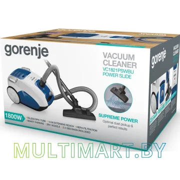 Пылесос Gorenje VC1821PSWBU картинка 6